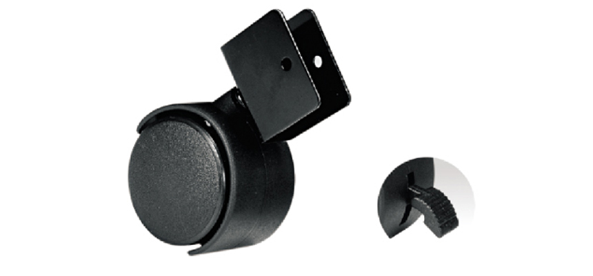 Nylon Castor,Furniture Wheel, With U/Channel